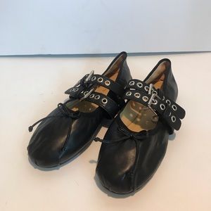 Black ballerinas KAITLYN PAN in size 8